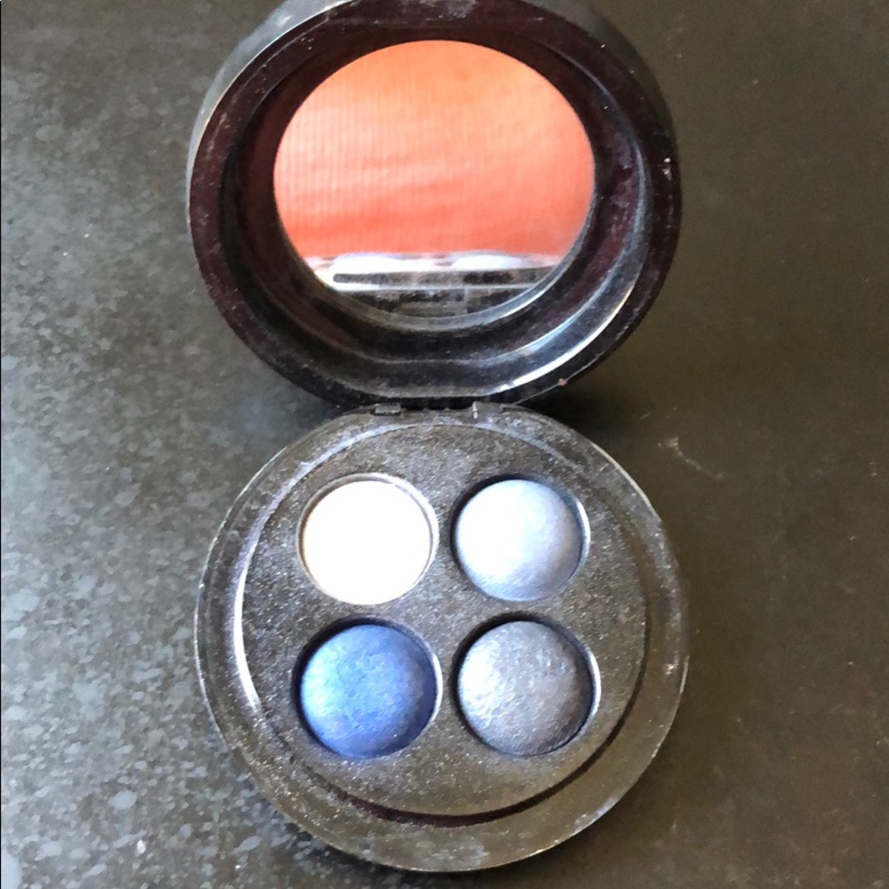 MAC Blue eyeshadows